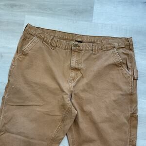 Brahma Mens Cotton Carpenter Pants Trailblazer Brown 44 x 30